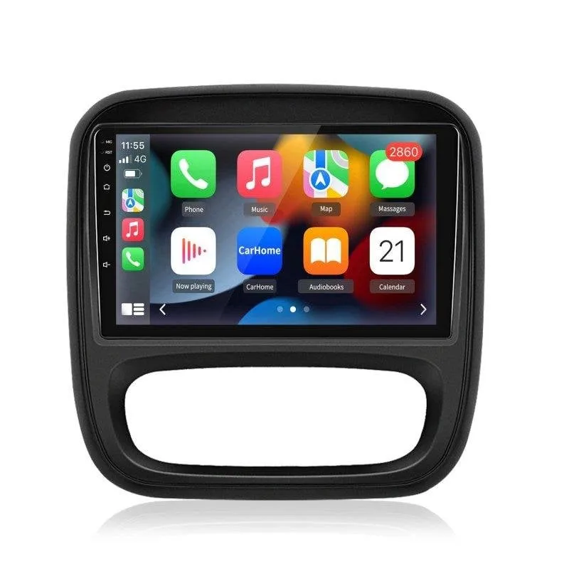 Autoradio 2-DIN JUNSUN Renault Trafic Nissan Carplay Android Auto GPS DSP 64GB