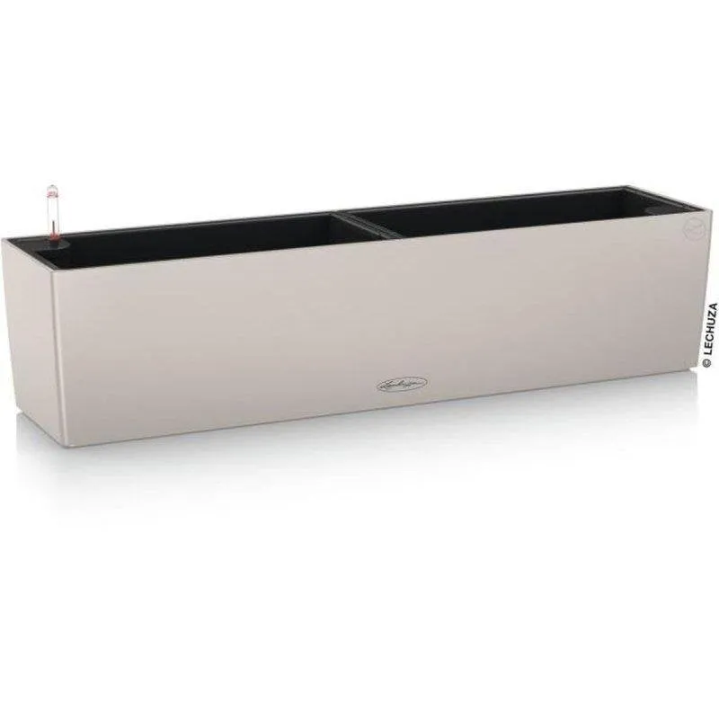 Fioriera LECHUZA Balconera Color 80 Autoirrigazione 12 L Marrone Sabbia