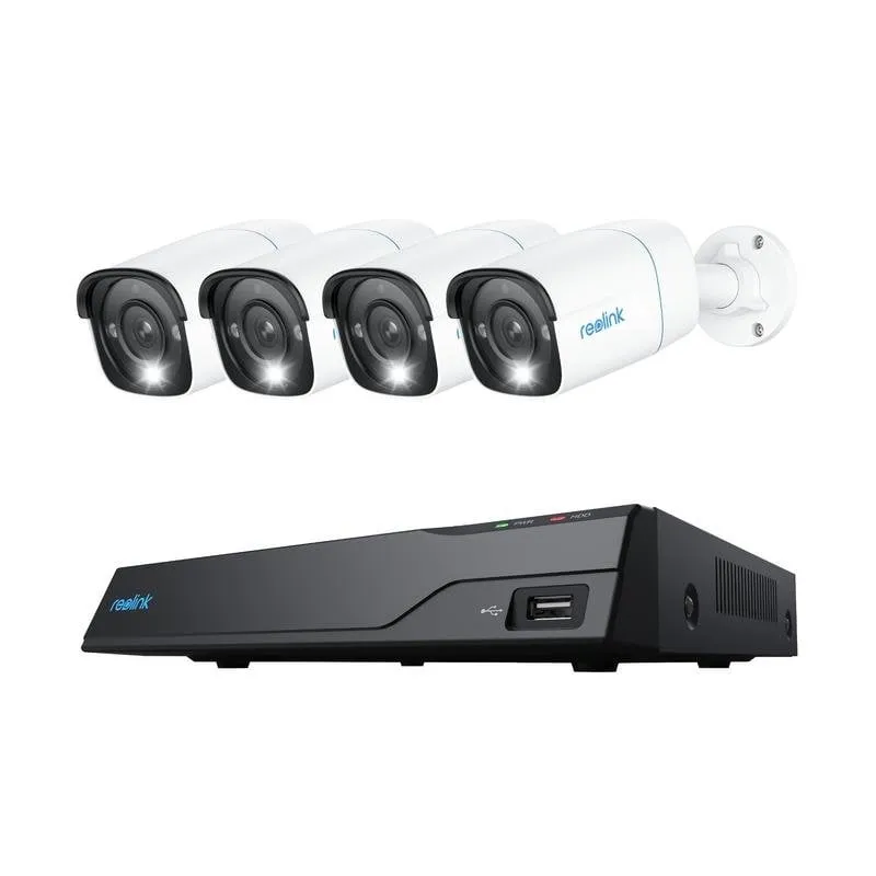 Videocamere di sorveglianza Reolink NVS8-8MB4 4K Visione Notturna Interno ed Esterno Audio Bidirezionale