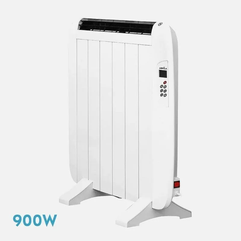Emissore Termico FABRILAMP GABAN 900W 6 Elementi con Telecomando e Programmazione Settimanale