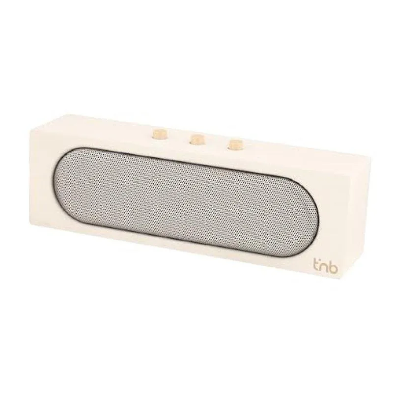 Altoparlanti Bluetooth TnB Rainbow Barre 10W Bianco con TWS e FM