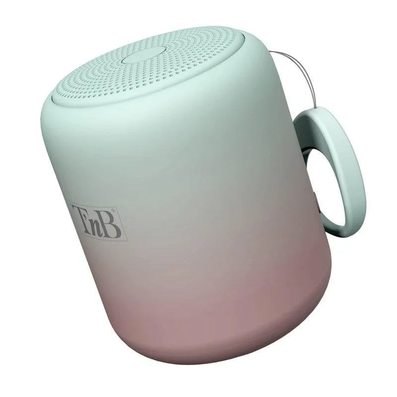 Altoparlanti TnB Bluetooth Mini IPX4 Verde e Rosa 1200mAh 8h