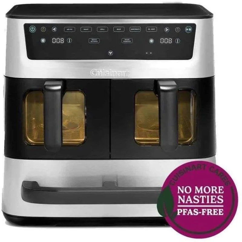Friggitrice ad Aria Cuisinart AFT13XSSE Doppio Cestello 13,6 L 2400 W Ceramica