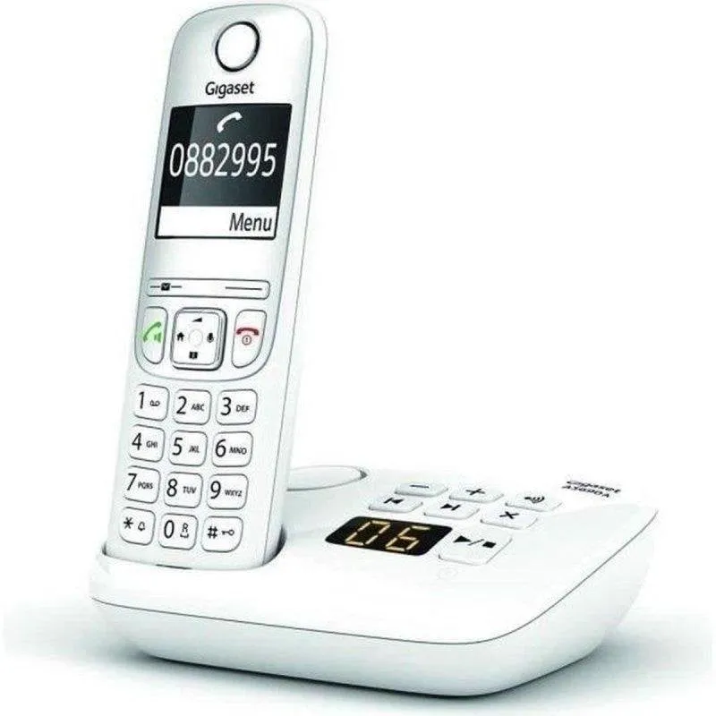 Telefono DECT senza fili Gigaset AS690A Bianco con segreteria telefonica