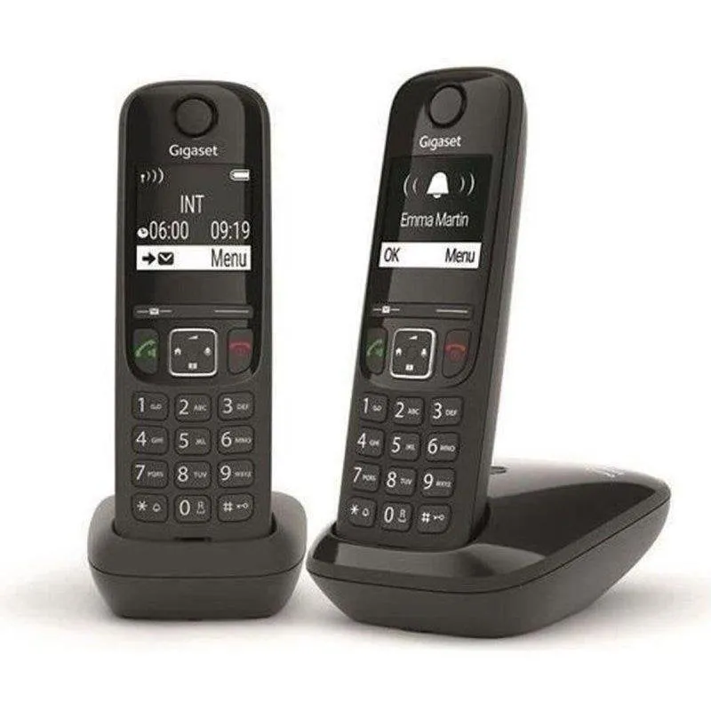 Telefono DECT AS690 Duo Gigaset con viva voce