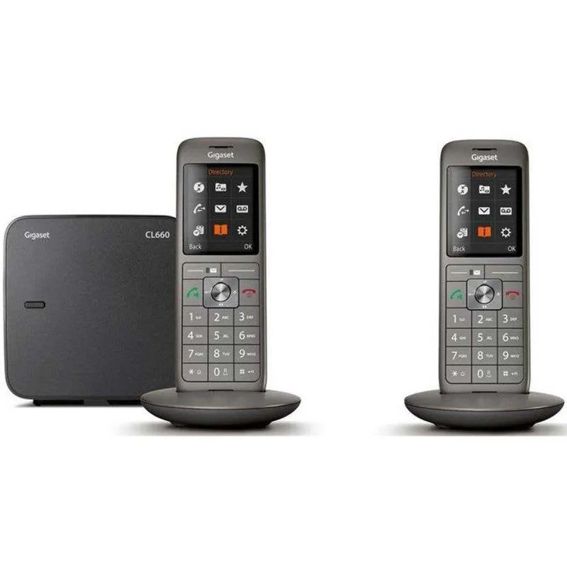 Telefono DECT Gigaset CL660A Duo Con 2 Auricolari