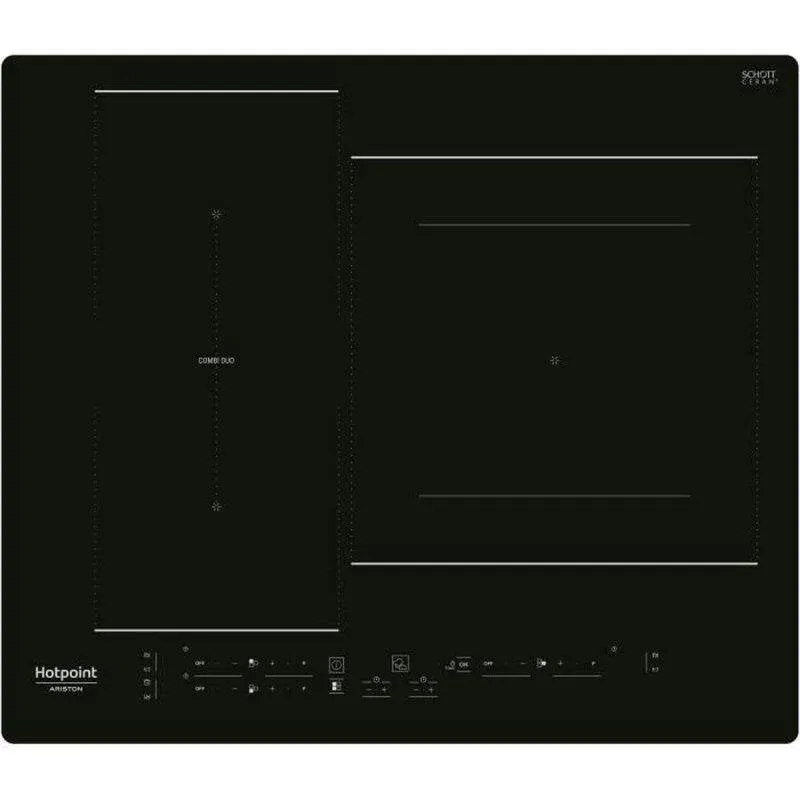 Piastra a induzione Hotpoint HB 2760B NE 3 zone Combi Duo