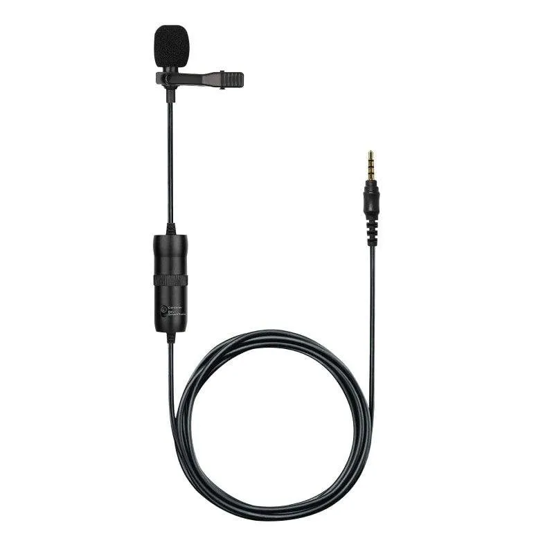 Microfono TnB INLAPMIC2 lavalier nero con clip 3,5 mm cablato