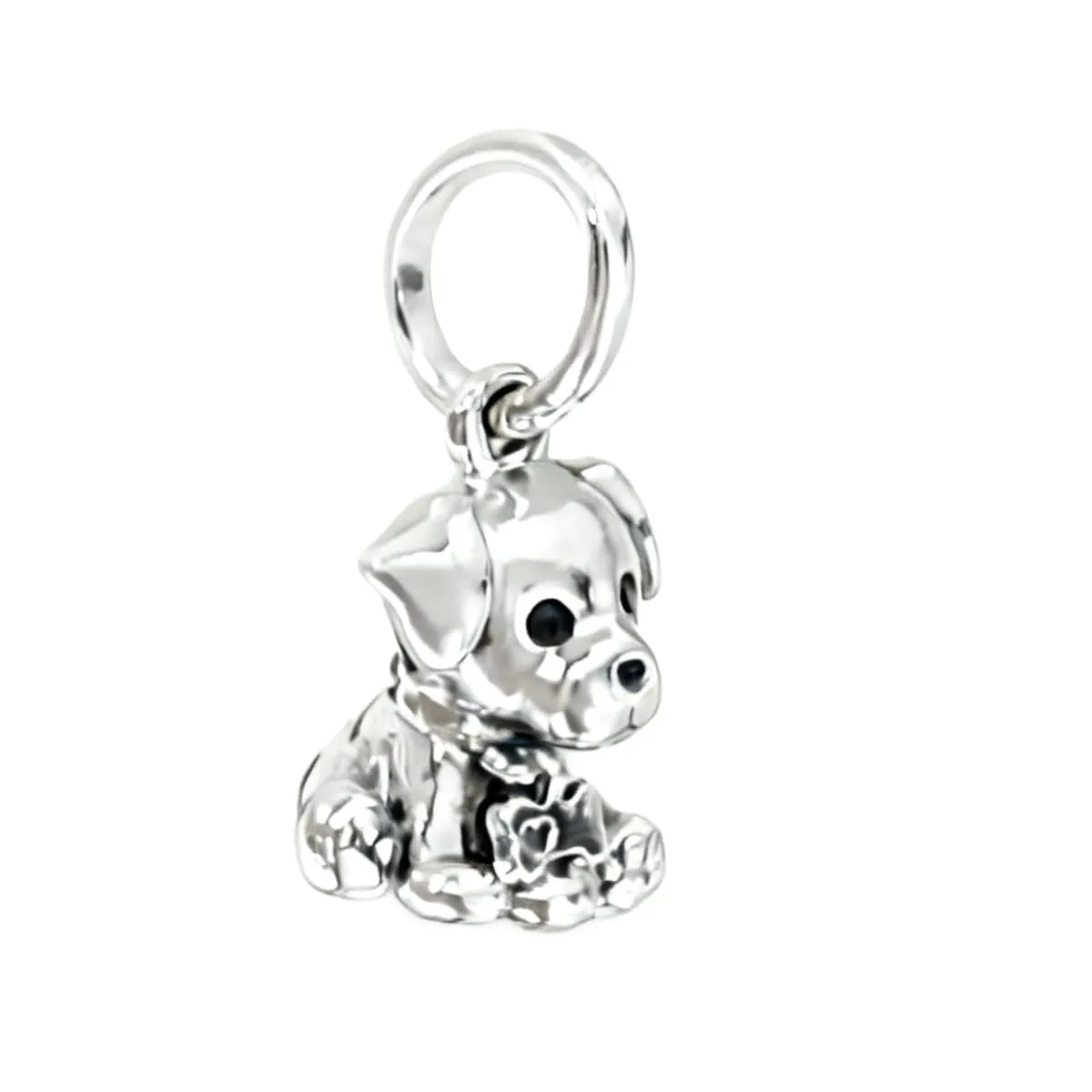 WEIMU Charms Stopper in argento Sterling 925 per braccialetto Stopper Charms per braccialetto con perline Charm ciondolo distanziatore, m, Argento sterling, Zirconia cubica