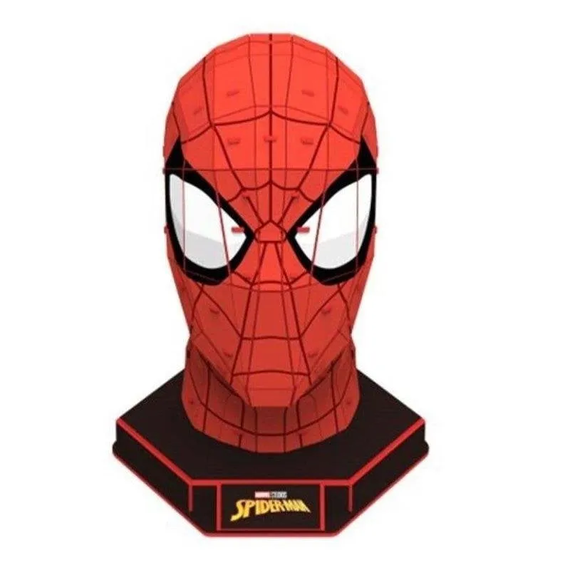 Spin Master 4D Build Maschera Spider-Man Marvel 82 pezzi