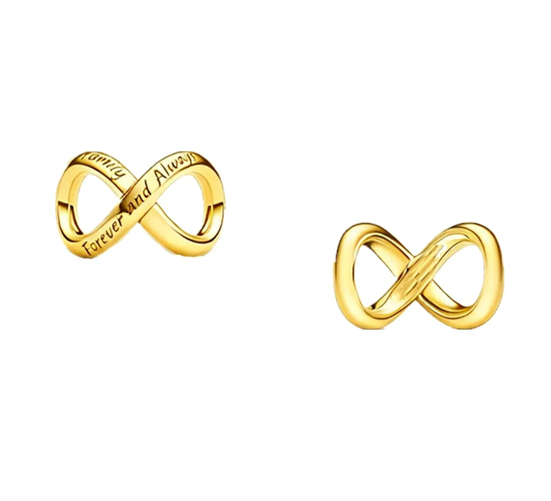Ciondolo di fermaglio WEIMU in argento Sterling 925 per braccialetto con fermaglio a clip in gomma per ciondolo pendente separatore per bracciale con perle, Medium, Argento sterling, Zirconia cubica