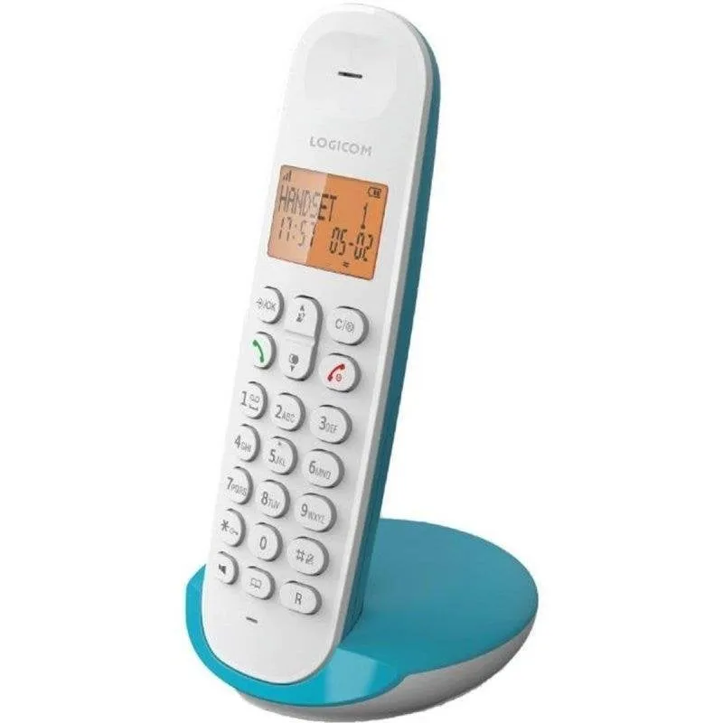 Telefono fisso senza fili Logicom Iloa 150 Turquoise Interfono e Conferenza