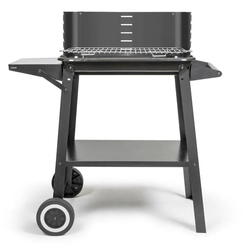 Barbecue a Carbone Livoo DOC328 Nero Griglia Regolabile