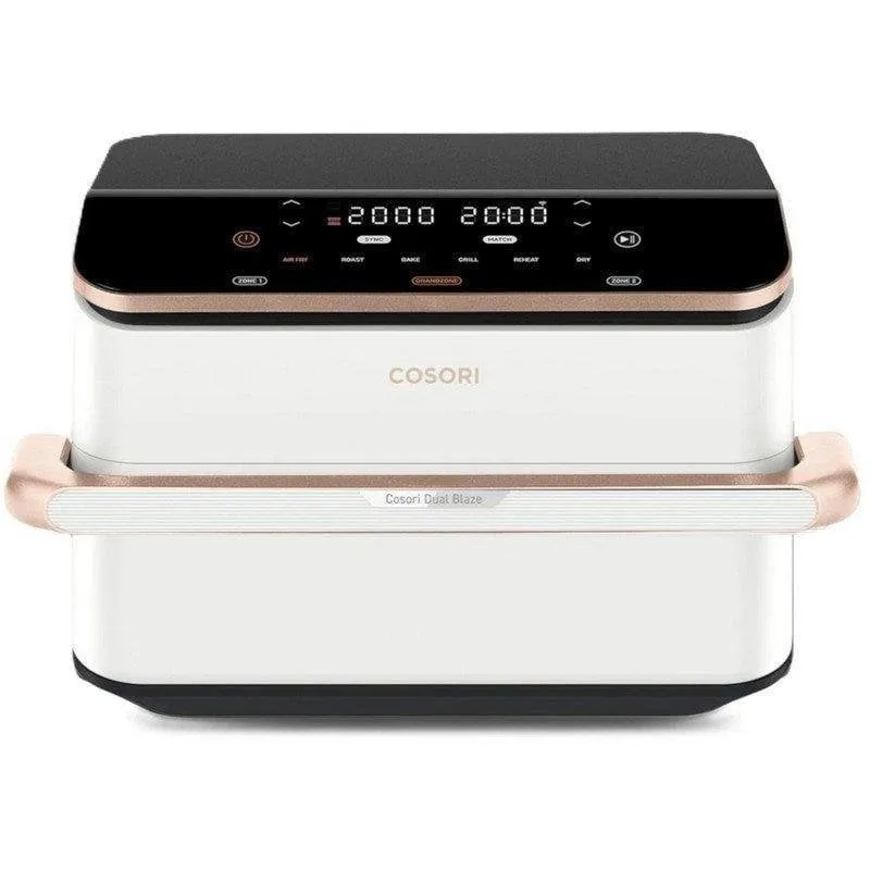 Friggitrice ad Aria Cosori Dual Blaze TwinFry 10 L 2800 W Doppia Resistenza Wi-Fi
