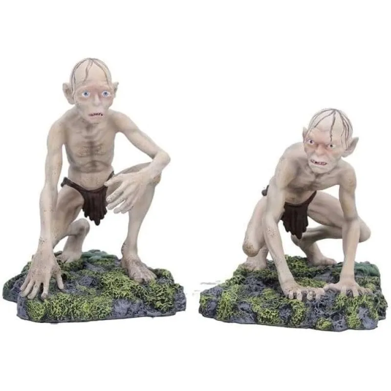 Statua Gollum Smeagol Il Signore degli Anelli 14 cm Set 2