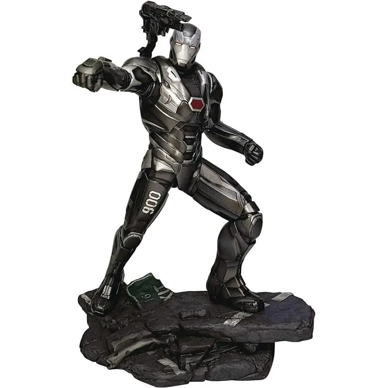 Statua War Machine Diamond Select Avengers Endgame Diorama 25 cm PVC
