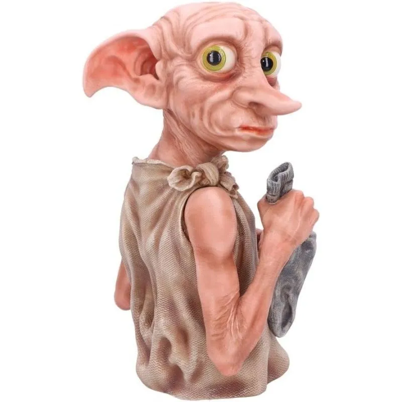 Scultura Dobby Harry Potter Busto 30 cm Poliresina Dipinto a Mano