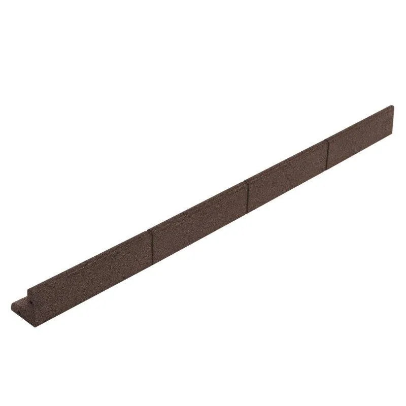 Bordura Flessibile MonsterShop Giardino 33,6m Gomma Marrone con Mazzuolo