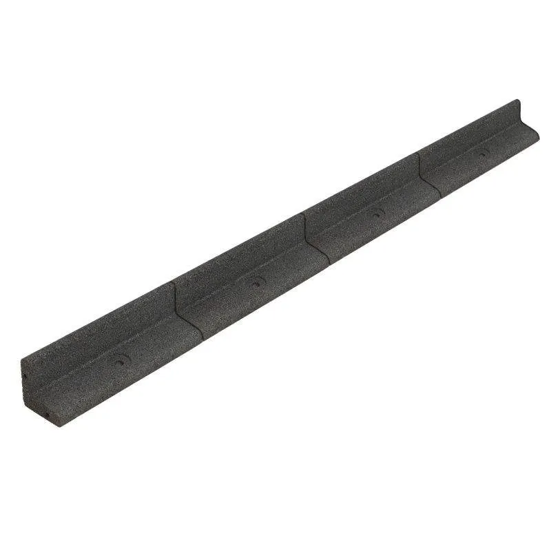 Bordura da giardino MonsterShop flessibile 19,2 m grigia con mazzuolo