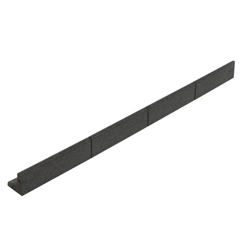 Bordo flessibile per giardino MonsterShop 31,2 m Grigio