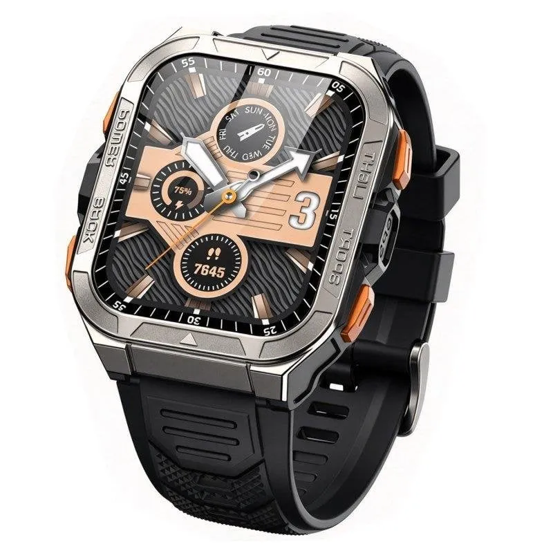 Blackview GPS Smartwatch Bluetooth 1,91'' Nero Resistente con ChatGPT