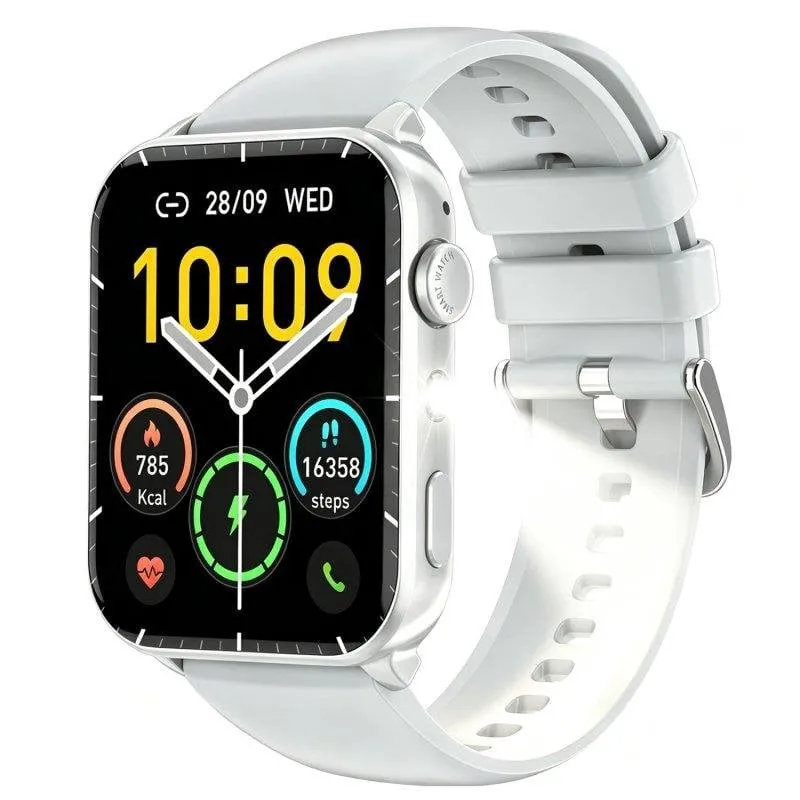 Blackview Watch Bluetooth 1,91'' Argento Podometro Monitor Salute
