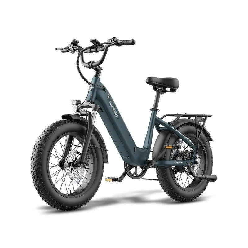 Bicicletta Elettrica Fafrees F20 Rover 48V20Ah 250W Blu Verdastro