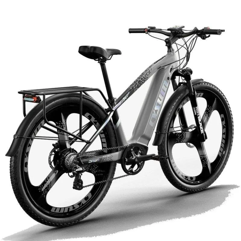 Bicicletta elettrica Cysum Speedy 29" 500W 48V 15Ah pneumatici 29" grigio
