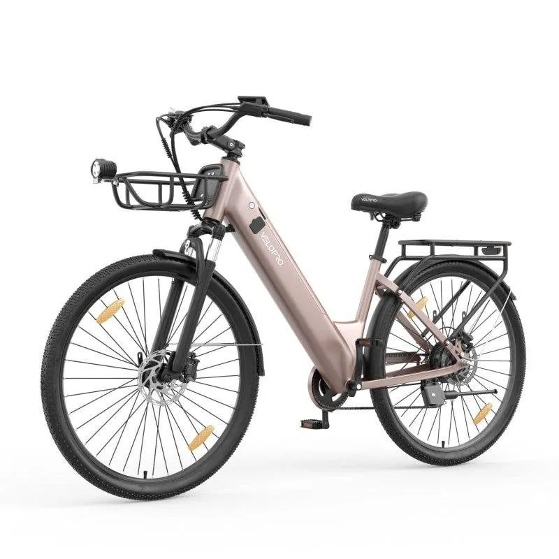 Bicicletta Elettrica VELOPRO C1pro 250 W Batteria 36 V 18 Ah Assistenza Regolabile