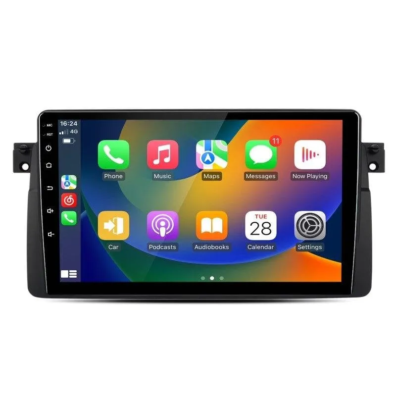 Autoradio 9'' CarPlay JUNSUN BMW E46 Android15