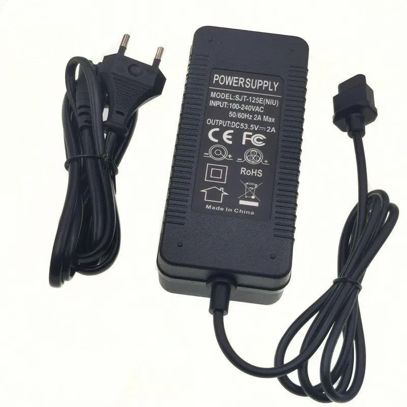 Caricabatterie F10mobility 53,5V compatibile NIU KQi3 MAX PRO Sport KQi2 Pro