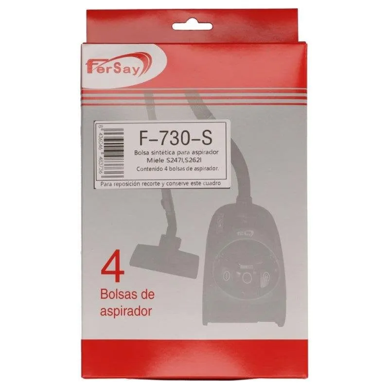 Sacche aspiratore Miele S247i S262i Kit 4