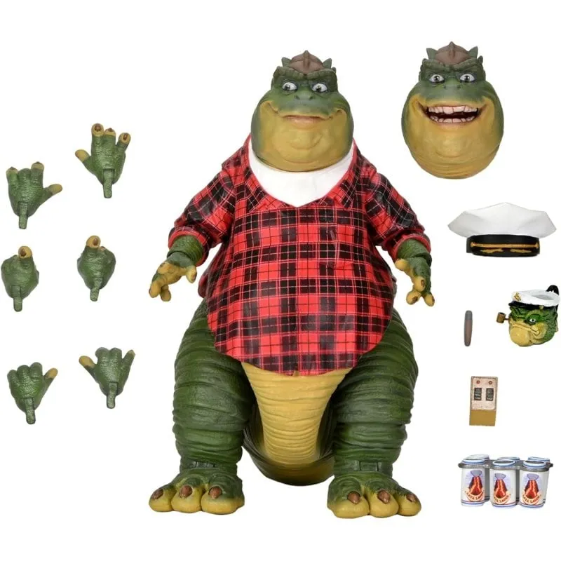 Action figure articolata Earl Sinclair Dinosaurios 18 cm con accessori