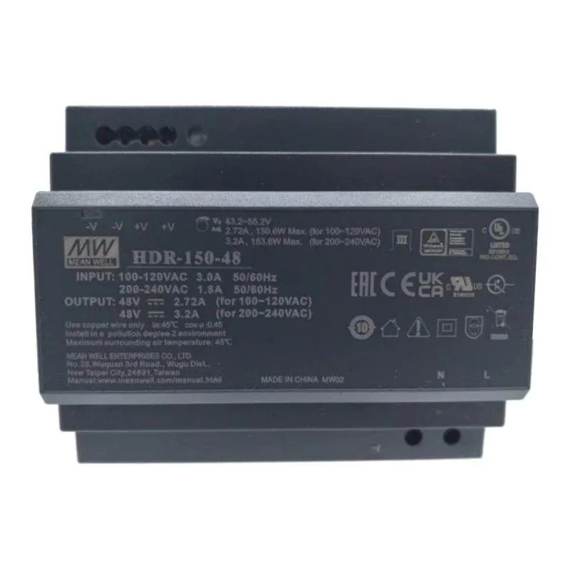 Alimentatore Hikvision DS-KAW150-4N 150W 48V per videocitofoni