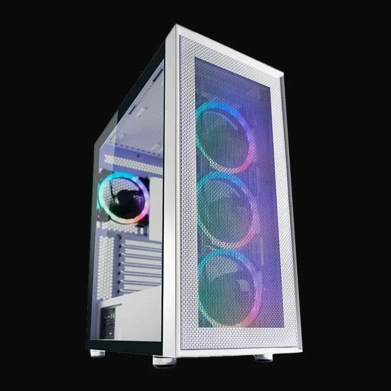 Case LC-Power Gaming 802W White Wanderer X ARGB bianco