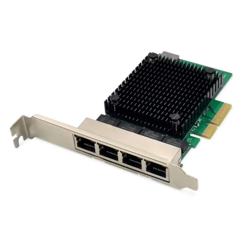 Scheda Rete Digitus DN-10136 PCI Express 2,5 GbE 4 Porte RJ45