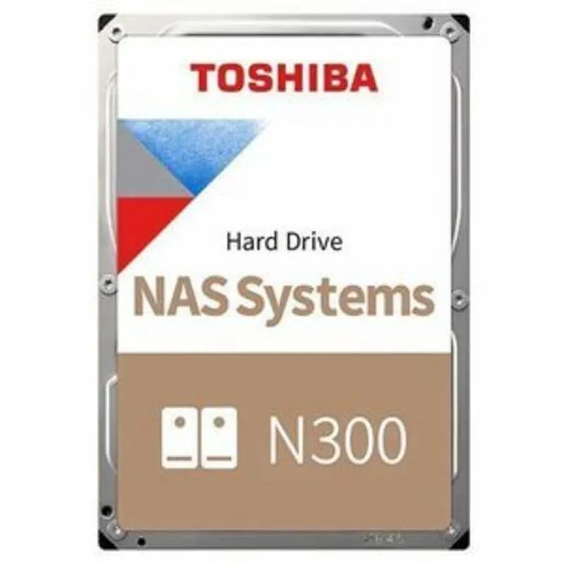 Disco Duro interno Toshiba 18TB SATA III 7200RPM N300 NAS CMR 512MB Cache