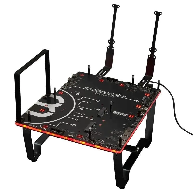 Banco di prova Thermal Grizzly der8enchtable PCB attivo Nero ATX mATX ITX