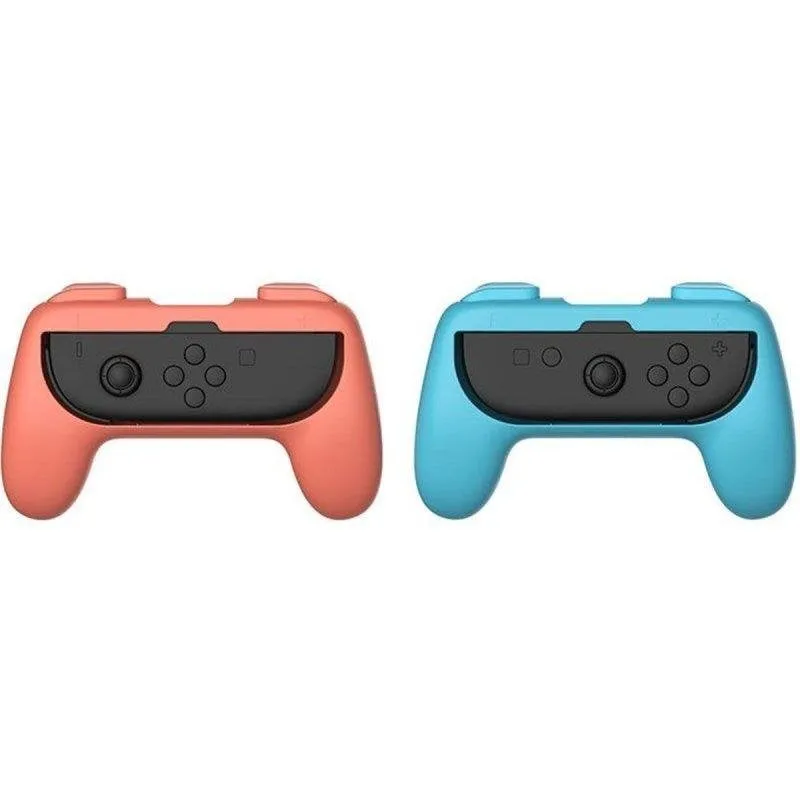 Impugnatura ergonomica Subsonic SA5719 per Joy-Cons Nintendo Switch rosa turchese