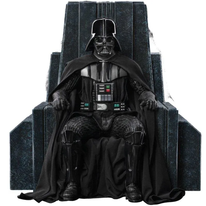 Statua Iron Studios Darth Vader On Throne Art Scale 1/10 Star Wars