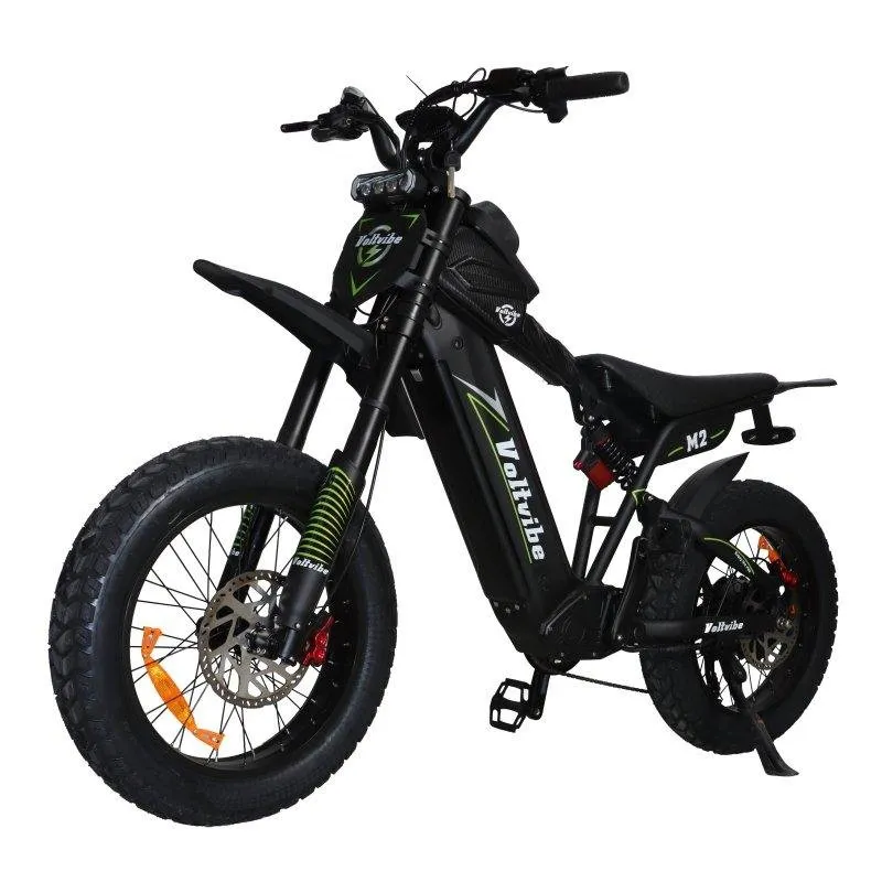 Bicicletta elettrica Baolujie Voltvibe M2 2000W 60V 25Ah 65 km/h 20 pollici
