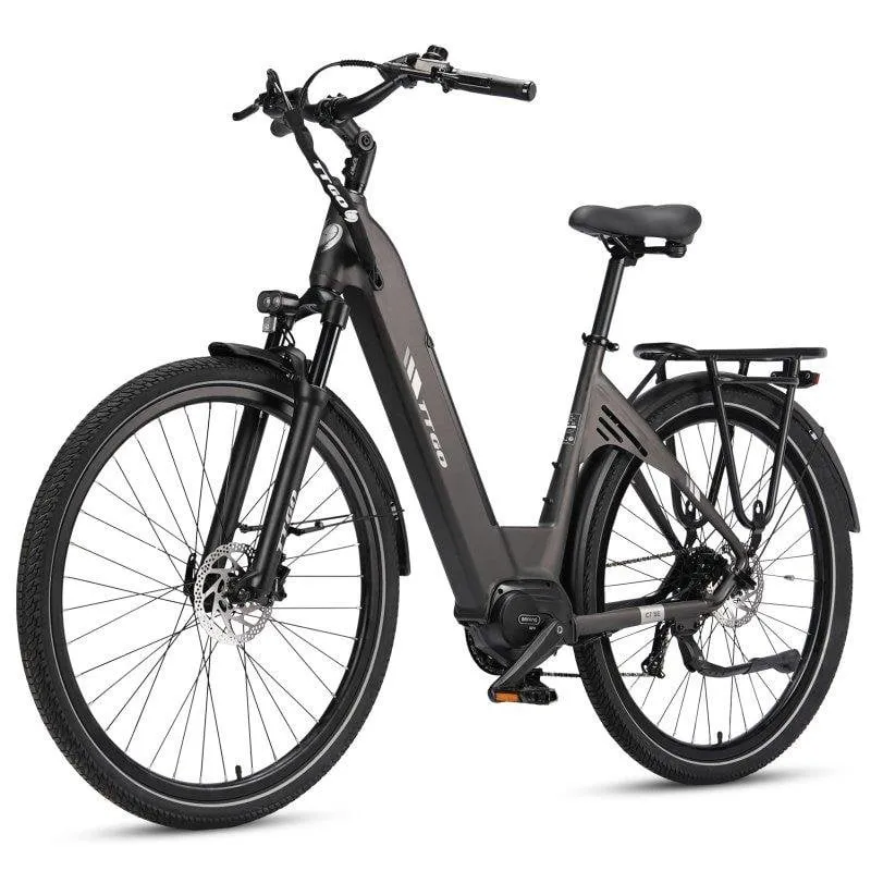 Bicicletta Elettrica TTGO C7SE 250W Batteria 36V18Ah 28" 25 km/h