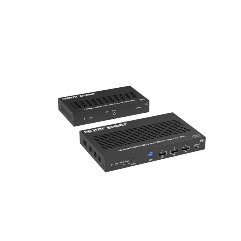 Extender HDMI Vivolink VLHUB121-EXT HDBaseT 4K 60Hz USB-C