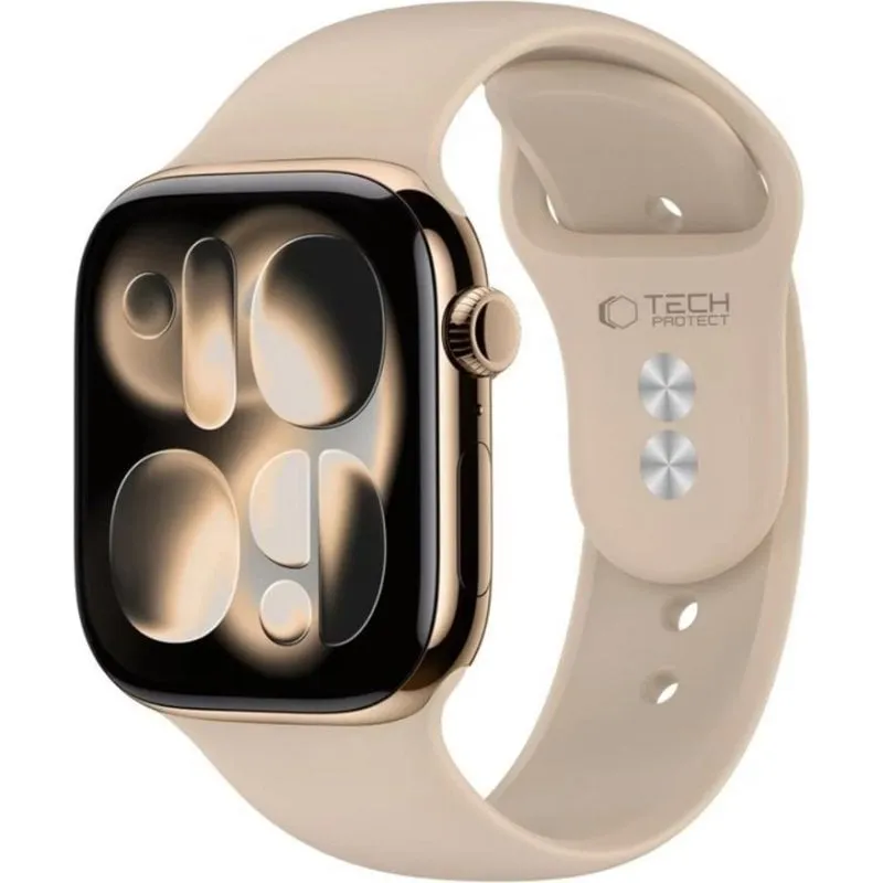 Bracciale Tech-Protect Silicone Apple Watch Beige 44-49 mm