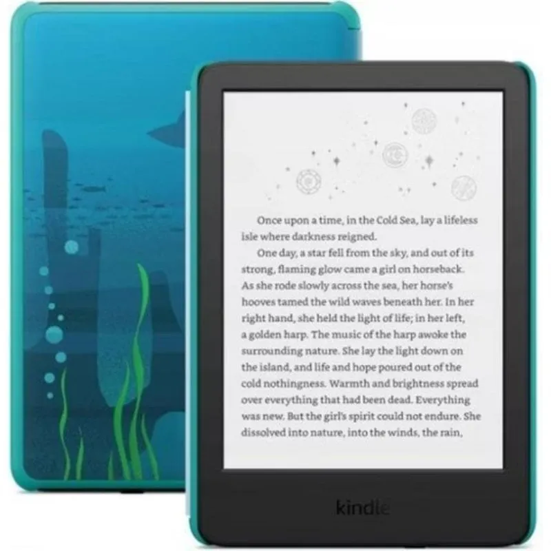 Libro Elettronico Amazon Kindle Kids 6" 16GB Blu