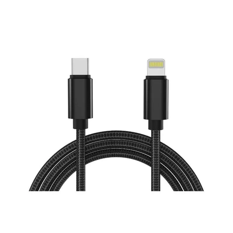 Cavo di ricarica Innova USB-C Lightning 1 m Nero