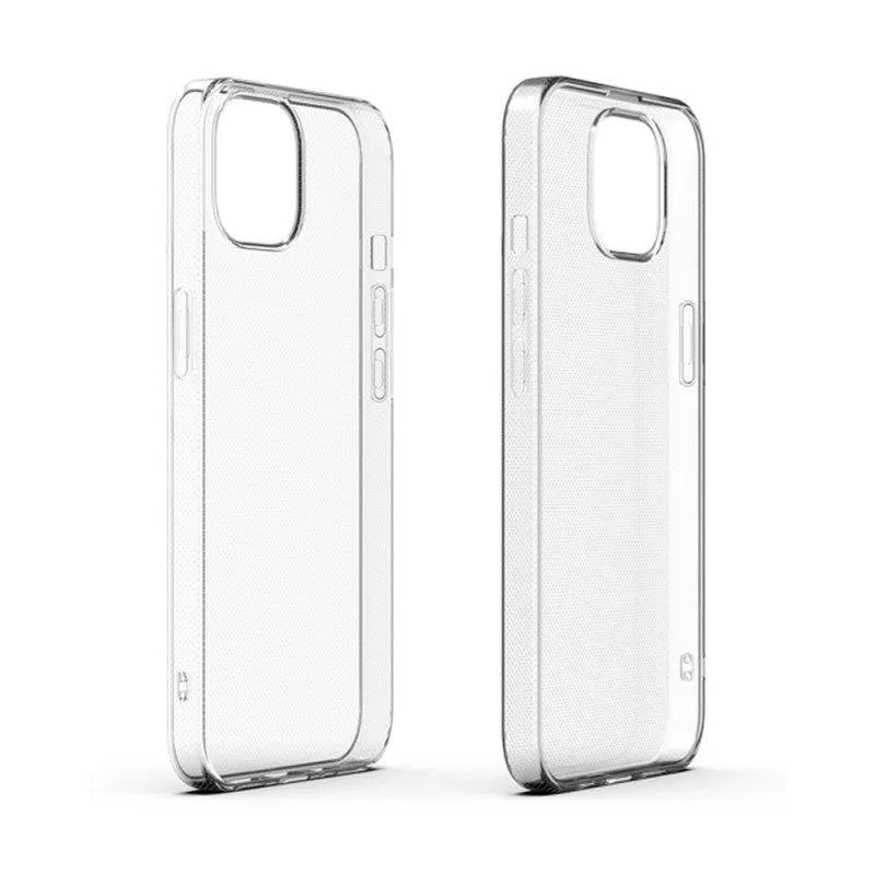 Cover Innova in silicone flessibile trasparente per iPhone 13