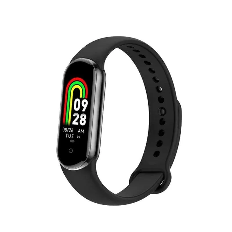 Bracciale attività INNOVA Fitness Hail Bluetooth 0,96 pollici Nero sensori salute