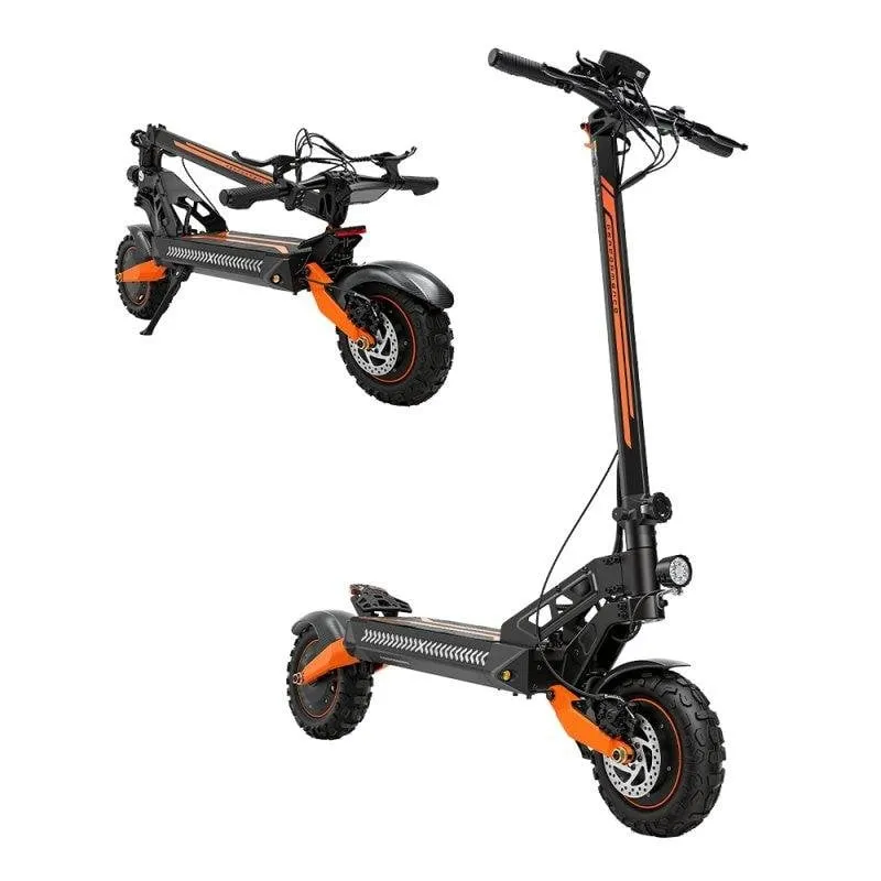 Monopattino elettrico iScooter W12 1500W x2 Autonomia 100km Pneumatici 11" Nero