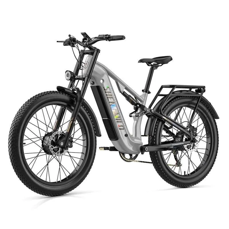 Bicicletta Elettrica Shengmilo S600Pro 2000 W 48 V 25 Ah 45 km/h Grigia